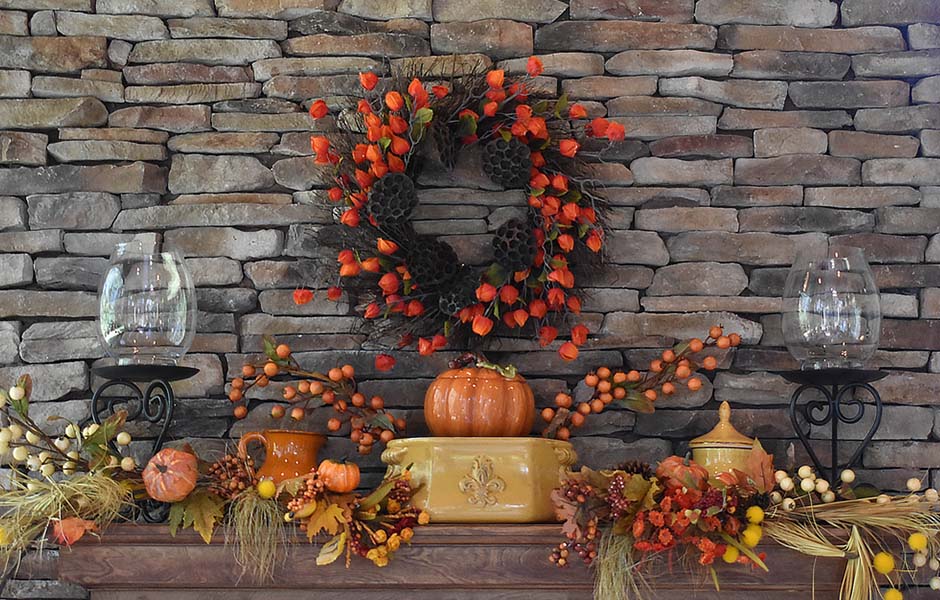 Fall decor idea for living room