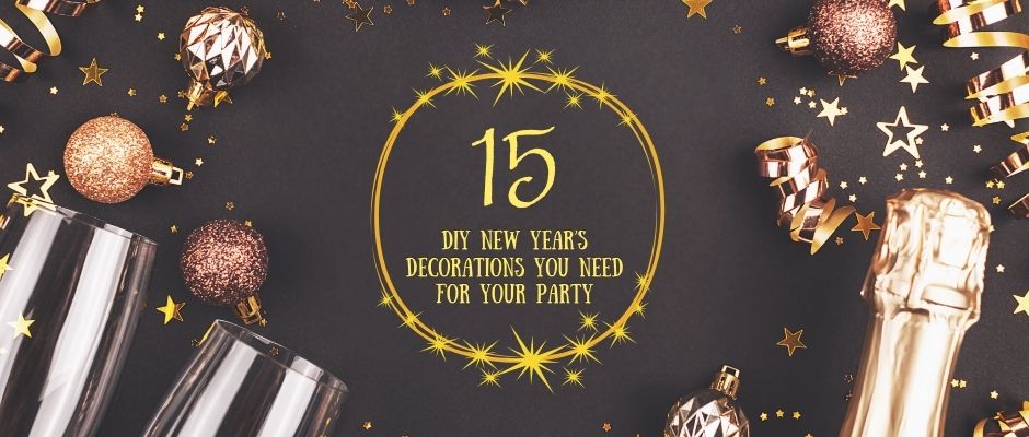 DIY New Year’s decoration