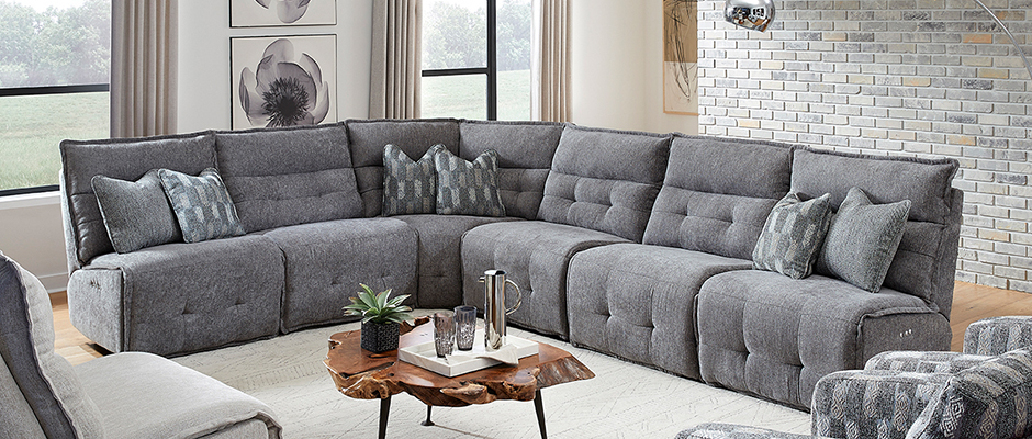 Southern Motion Block Buster Sectional Sofa