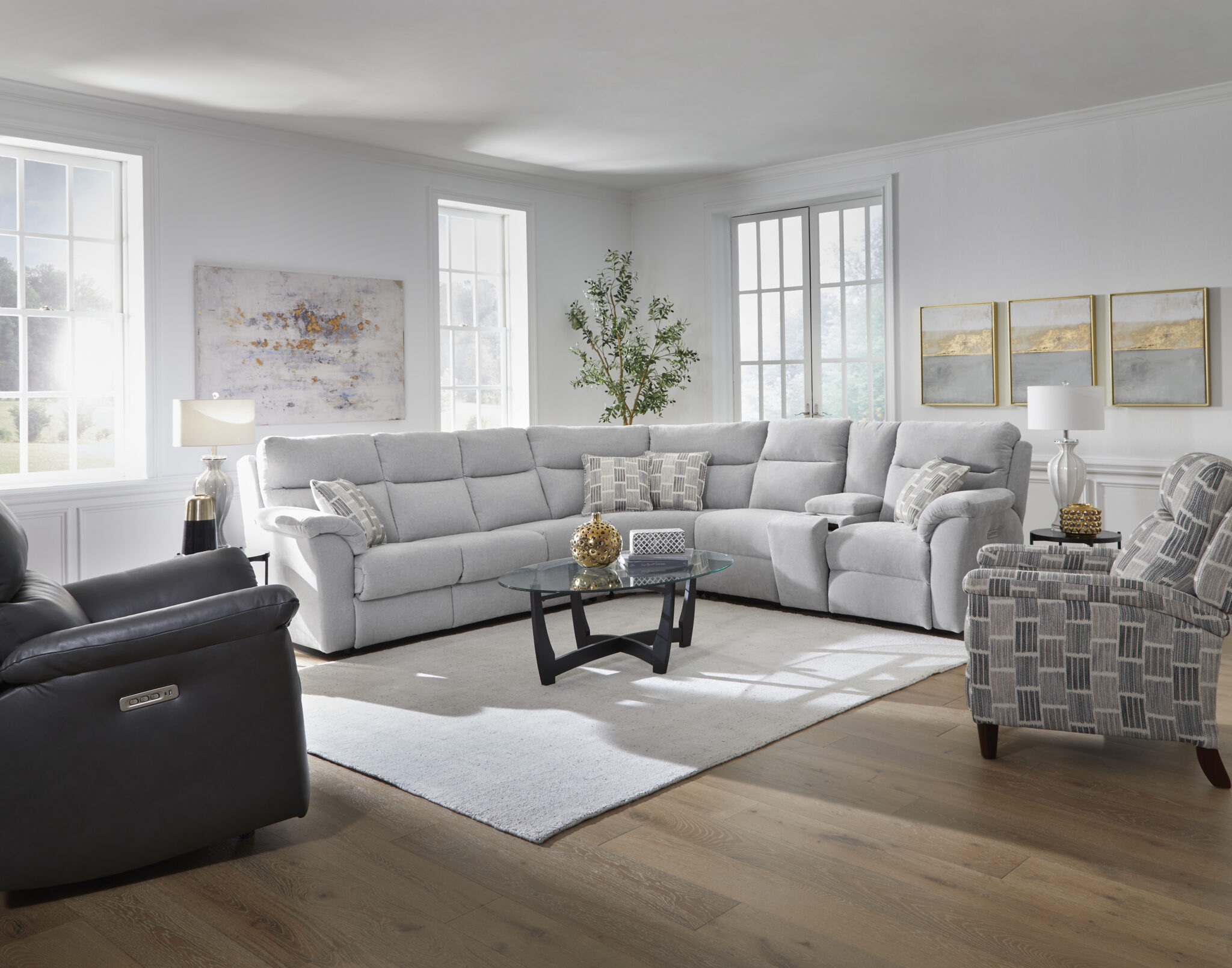 685 West End Sectional Southern Motion